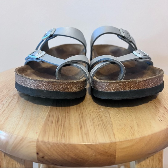 Birkenstock Mayari in silver size 38 - Picture 3 of 7